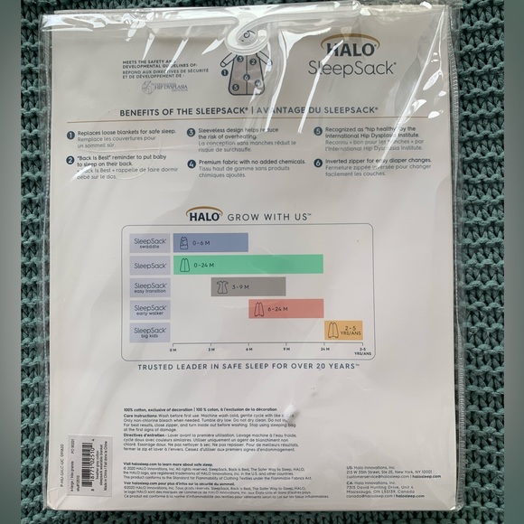 Sold Halo SleepSack in XL - Picture 5 of 7